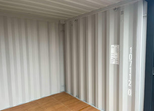 8 voet zeecontainer – IICL-standaard grijs