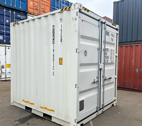 10 voet hoge kubus zeecontainer – IICL-standaard wit